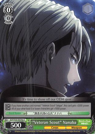 "Veteran Scout" Nanaba (A) (AOT/S50-E039a C) - Attack on Titan Vol. 2