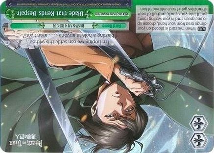 Blade that Rends Despair (RRR) (AOT/S50-E048R RRR) - Attack on Titan Vol. 2