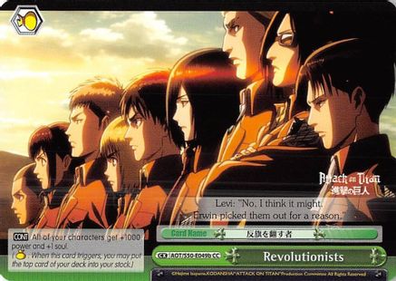 Revolutionists (B) (AOT/S50-E049b CC) - Attack on Titan Vol. 2