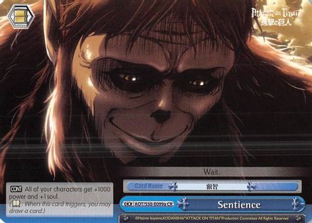 Sentience (A) (AOT/S50-E099a CR) - Attack on Titan Vol. 2