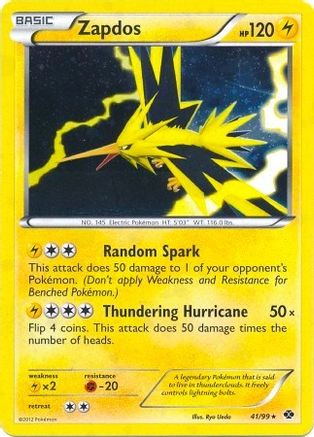 Zapdos 041/99 - Holofoil Blister Exclusives - Promo
