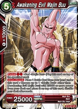 Awakening Evil Majin Buu (BT2-027) - Union Force