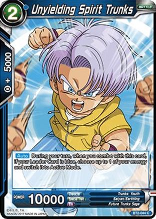 Unyielding Spirit Trunks (BT2-044) - Union Force