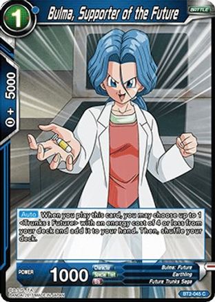 Bulma, Supporter of the Future (BT2-045) - Union Force