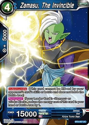 Zamasu, The Invincible (BT2-057) - Union Force