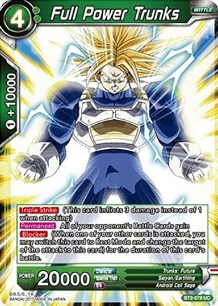 Full Power Trunks (BT2-078) - Union Force