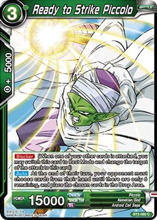 Ready to Strike Piccolo (BT2-080) - Union Force Foil