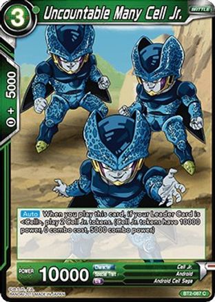 Uncountable Many Cell Jr. (BT2-087) - Union Force