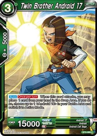 Twin Brother Android 17 (BT2-089) - Union Force