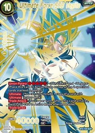 Ultimate Force SSB Vegito (BT2-123) - Union Force
