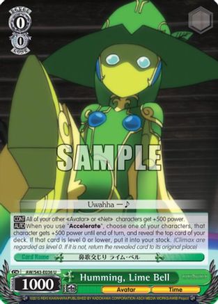 Humming, Lime Bell (AW/S43-E036 U) - Accel World -Infinite Burst-