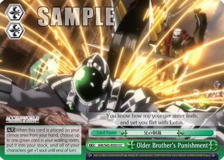 Older Brother's Punishment (AW/S43-E053 CC) - Accel World -Infinite Burst-