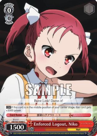 Enforced Logout, Niko (AW/S43-E068 C) - Accel World -Infinite Burst-