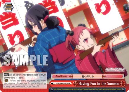 Having Fun in the Summer (AW/S43-E075 CR) - Accel World -Infinite Burst-