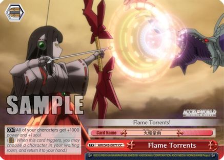 Flame Torrents (AW/S43-E077 CC) - Accel World -Infinite Burst-