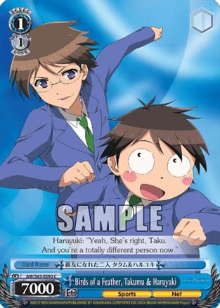 Birds of a Feather, Takumu & Haruyuki (AW/S43-E093 C) - Accel World -Infinite Burst-