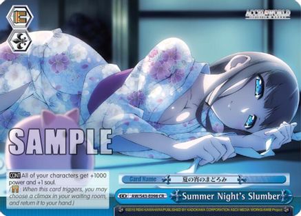 Summer Night's Slumber (AW/S43-E098 CR) - Accel World -Infinite Burst-