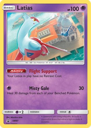 Latias SM87 - Holofoil SM Promos - Promo