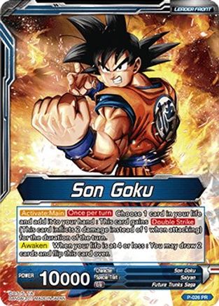 Son Goku // Awakened Strike SSB Son Goku (P-026) - Promotion Cards