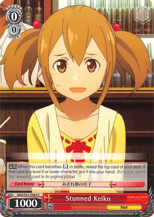 Stunned Keiko (SAO/S51-E062 C) - Sword Art Online The Movie: -Ordinal Scale-