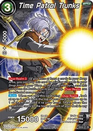 Time Patrol Trunks (Foil) (EX02-01) - Expansion Deck Box Set 02 Dark Demons Villains