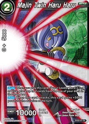Majin Twin Haru Haru (EX02-07) - Expansion Deck Box Set 02 Dark Demons Villains