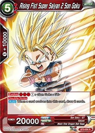 Rising Fist Super Saiyan 2 Son Goku (BT3-004) - Cross Worlds