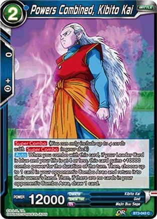 Powers Combined, Kibito Kai (BT3-043) - Cross Worlds Foil