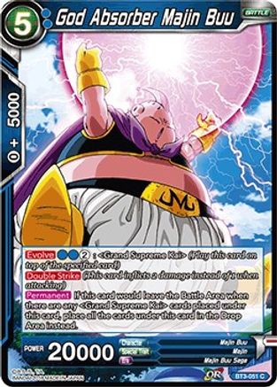 God Absorber Majin Buu (BT3-051) - Cross Worlds