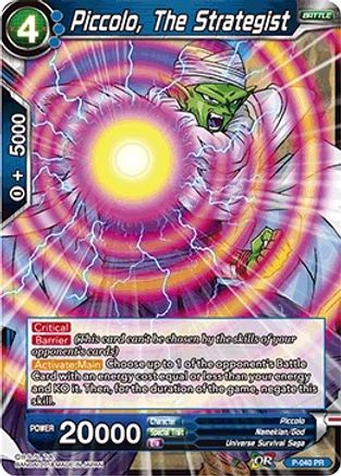 Piccolo, The Strategist (P-040) - Promotion Cards