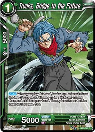 Trunks, Bridge to the Future (2018) (BT3-062) - Cross Worlds Foil