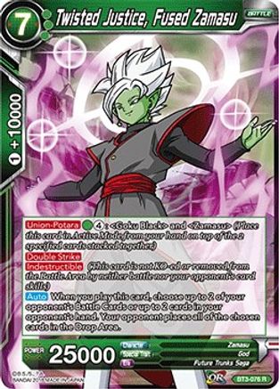 Twisted Justice, Fused Zamasu (BT3-076) - Cross Worlds