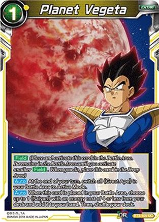 Planet Vegeta (BT3-105) - Cross Worlds Foil