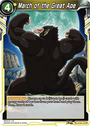 March of the Great Ape (BT3-106) - Cross Worlds