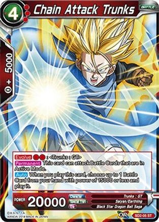 Chain Attack Trunks (SD2-05) - Cross Worlds