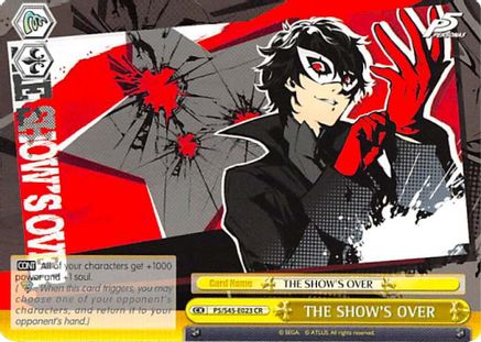 THE SHOW'S OVER (P5/S45-E023 CR) - Persona 5