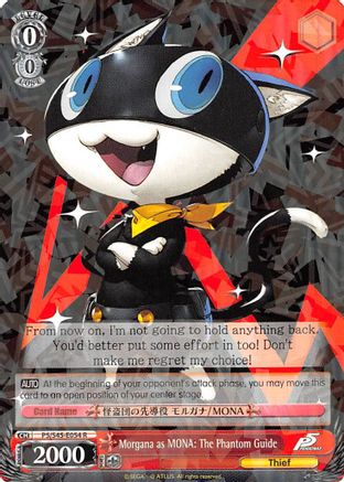 Morgana as MONA: The Phantom Guide (P5/S45-E054 R) - Persona 5