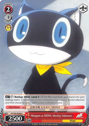 Morgana as MONA: Identity Unknown (P5/S45-E068 C) - Persona 5