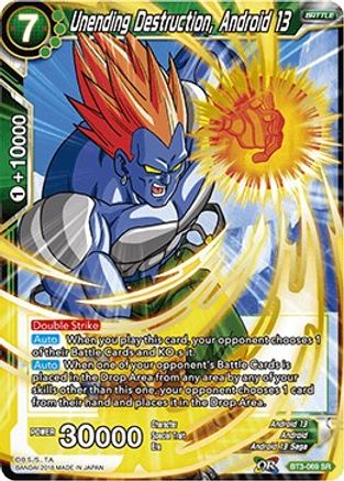 Unending Destruction, Android 13 (BT3-069) - Cross Worlds
