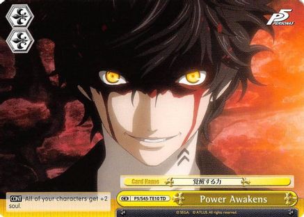 Power Awakens (P5/S45-TE10 TD) - Persona 5