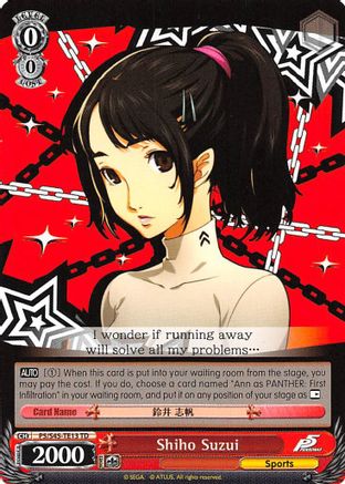 Shiho Suzui (P5/S45-TE13 TD) - Persona 5