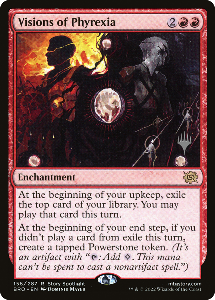 Visions of Phyrexia (PPBRO-156P) - The Brothers' War Promos Foil