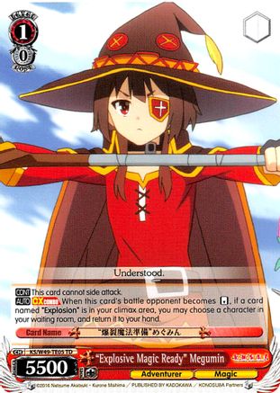 "Explosive Magic Ready" Megumin (KS/W49-TE05 TD) - KonoSuba