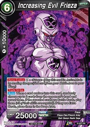 Increasing Evil Frieza (P-037) - Promotion Cards