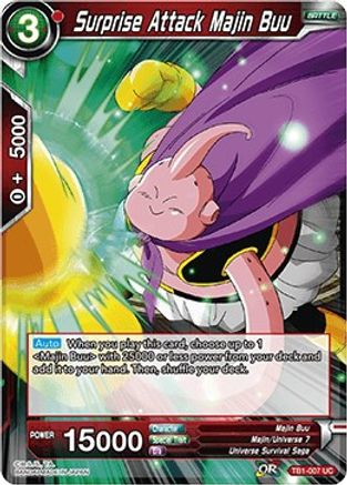 Surprise Attack Majin Buu (TB1-007) - Tournament of Power