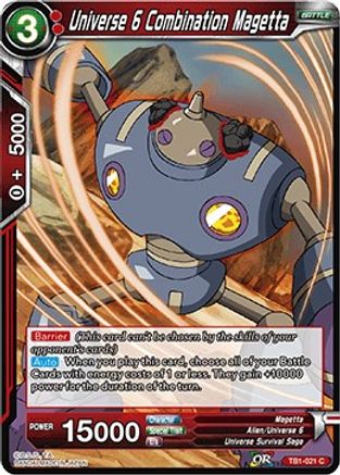 Universe 6 Combination Magetta (TB1-021) - Tournament of Power