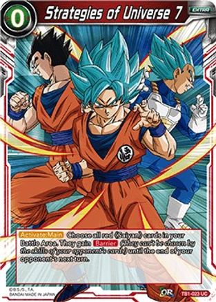 Strategies of Universe 7 (TB1-023) - Tournament of Power