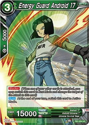 Energy Guard Android 17 (TB1-054) - Tournament of Power Foil