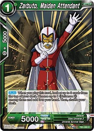 Zarbuto, Maiden Attendant (TB1-060) - Tournament of Power Foil