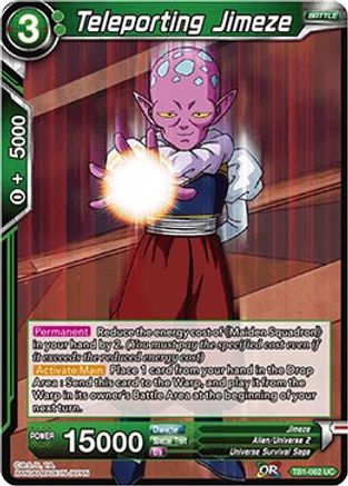 Teleporting Jimeze (TB1-062) - Tournament of Power Foil